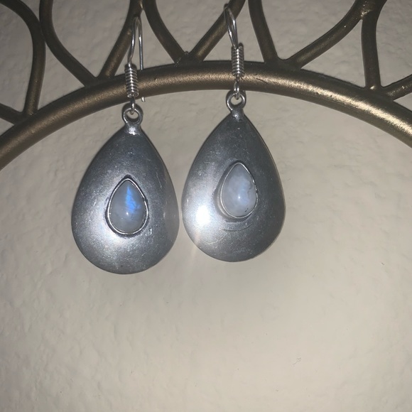 Moonstone Earrings - Picture 4 of 4